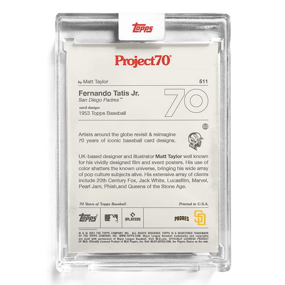 Topps TPS 21TP70 0511 C Topps Project70 Card 511  ...