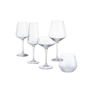 Home Decorators Collection Genoa 12 oz. Lead-Free Crystal Champagne Flutes (Set of 4) 253260