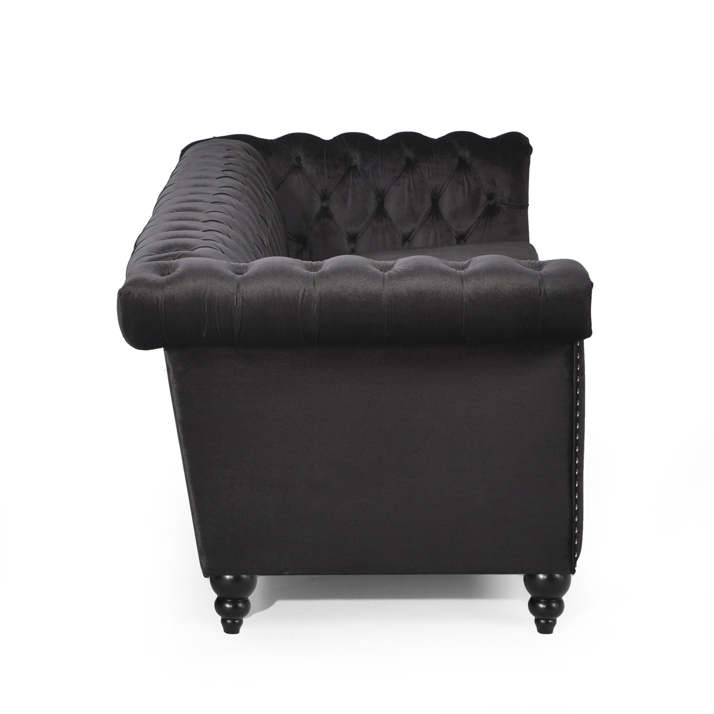 Zyiere Tufted Chesterfield 3 Seater Sofa