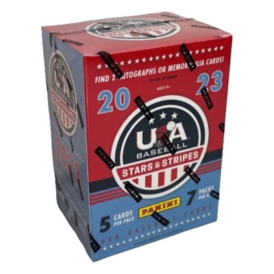 2023 Panini USA Stars and Stripes Baseball Trading Cards Blaster Box