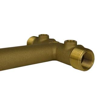 Everbilt 10 in. Brass Tank Tee EBTC10NL