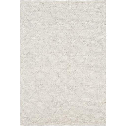 Napels Wool White Rug in Various Sizes