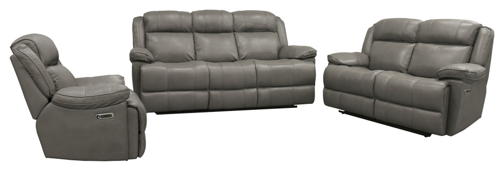 Power Reclining Sofa Loveseat and Recliner   Transitional   Loveseats   by Parker House  Houzz