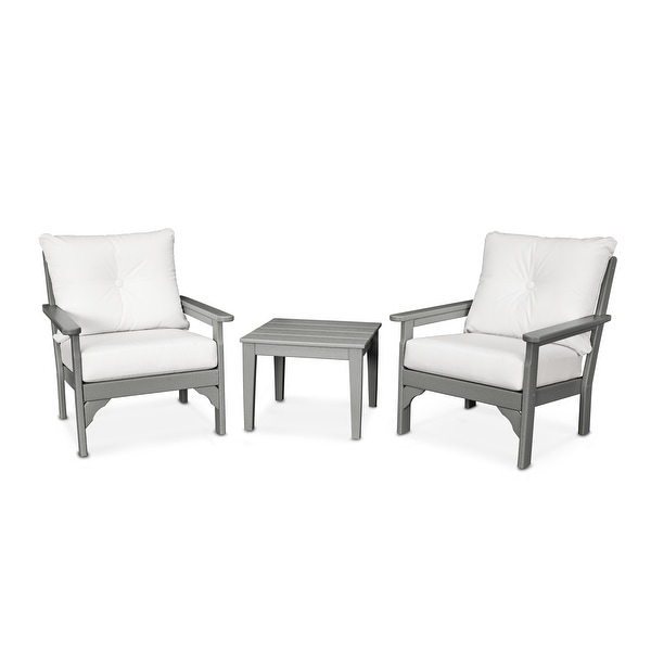 POLYWOOD Vineyard 3Piece Deep Seating Set