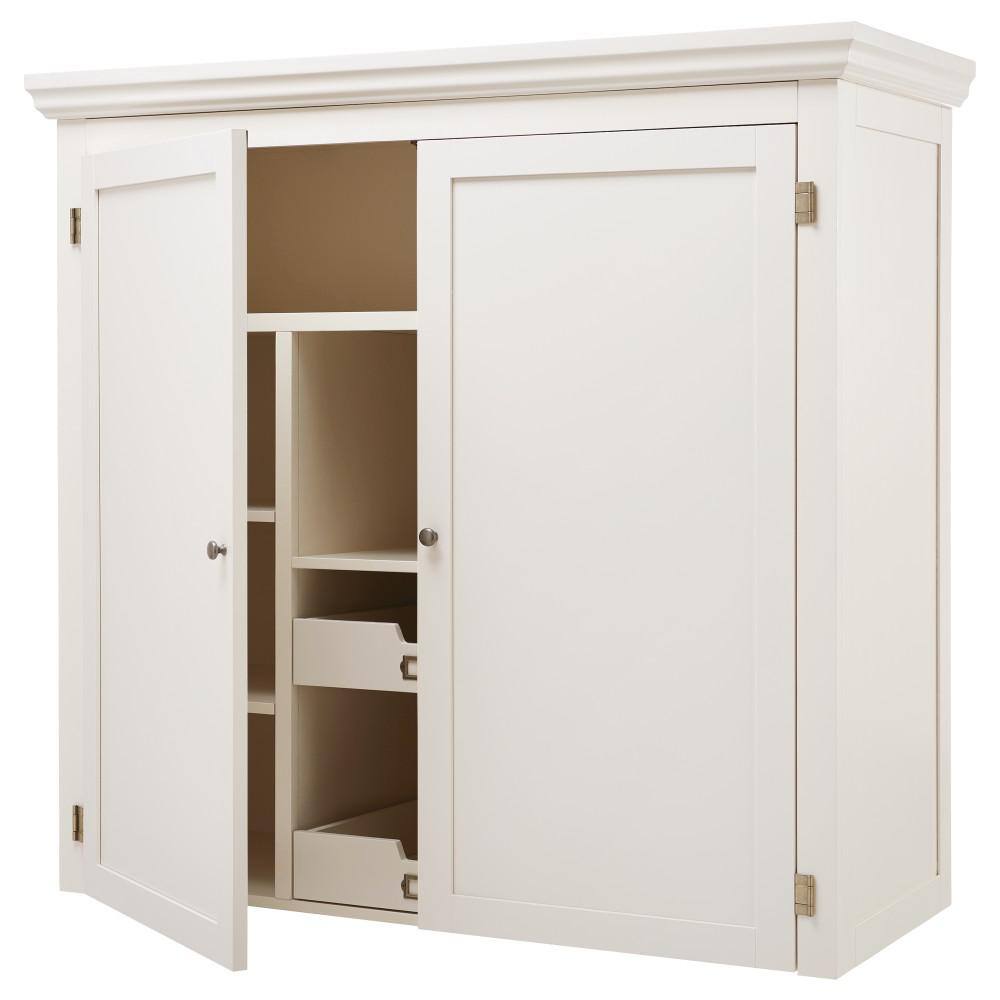 Home Decorators Collection Prescott Polar White Open Top Pantry 9950600410