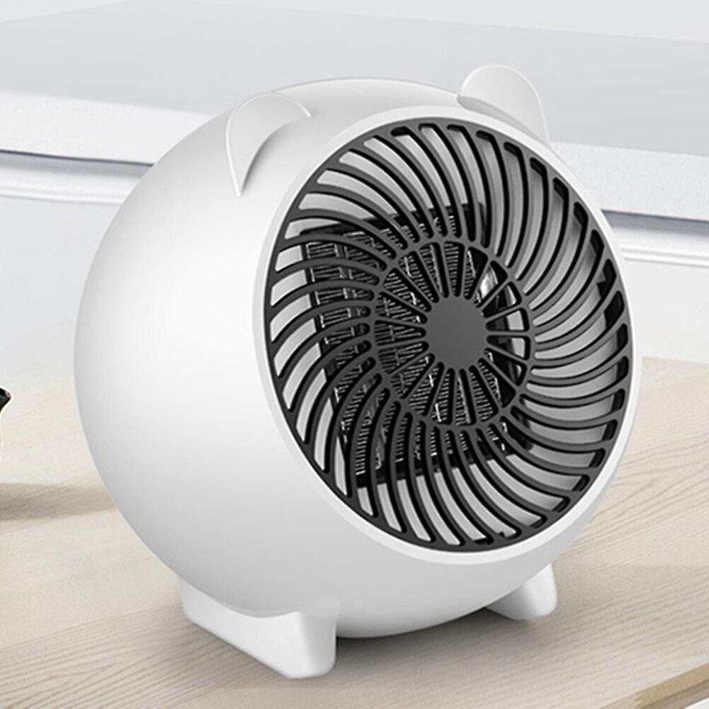 Portable Mini Heater Cartoon  for Home Bedroom Office Desk Indoor Use–Electric Desktop Heater Fan With Automatic Security Protection 250W