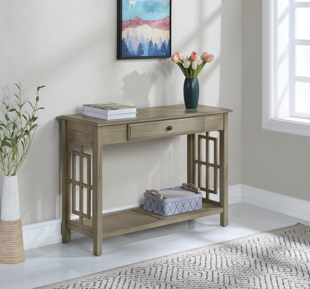 Cambridge Foyer Table   Traditional   Coffee And Accent Tables   by Office Star Products  Houzz