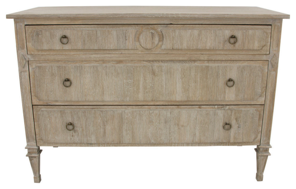 Admon Natural Accent Table   Farmhouse   Accent Chests And Cabinets   by Virgil Stanis Design  Houzz