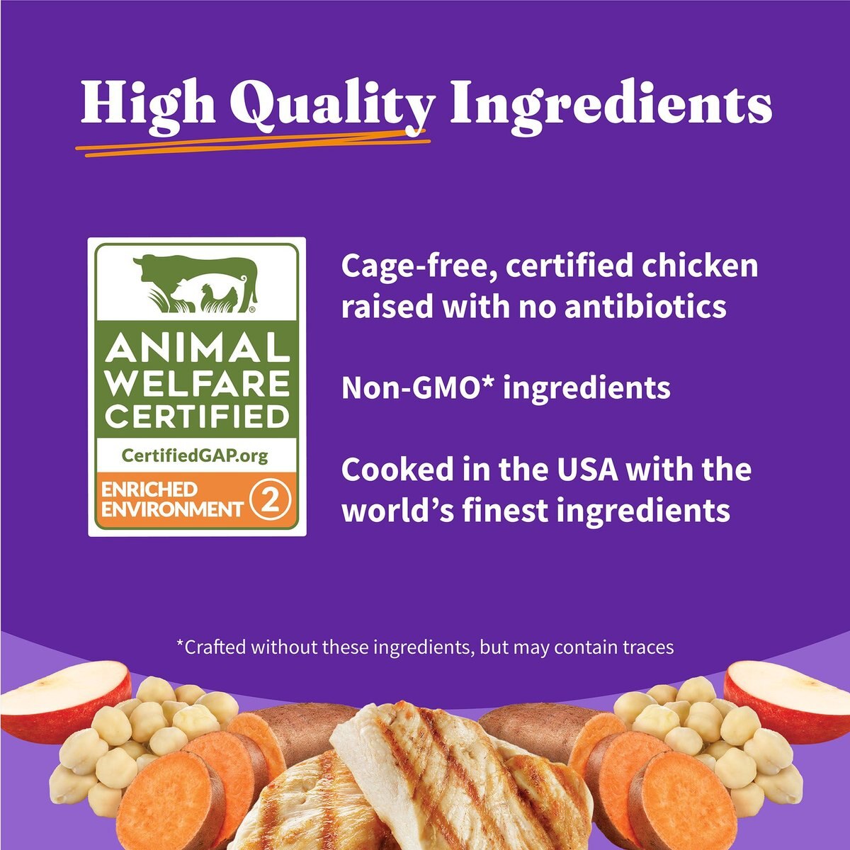 Halo Holistic Complete Digestive Health Grain-Free Chicken and Sweet Potato Dog Food Recipe Small Breed Dry Dog Food