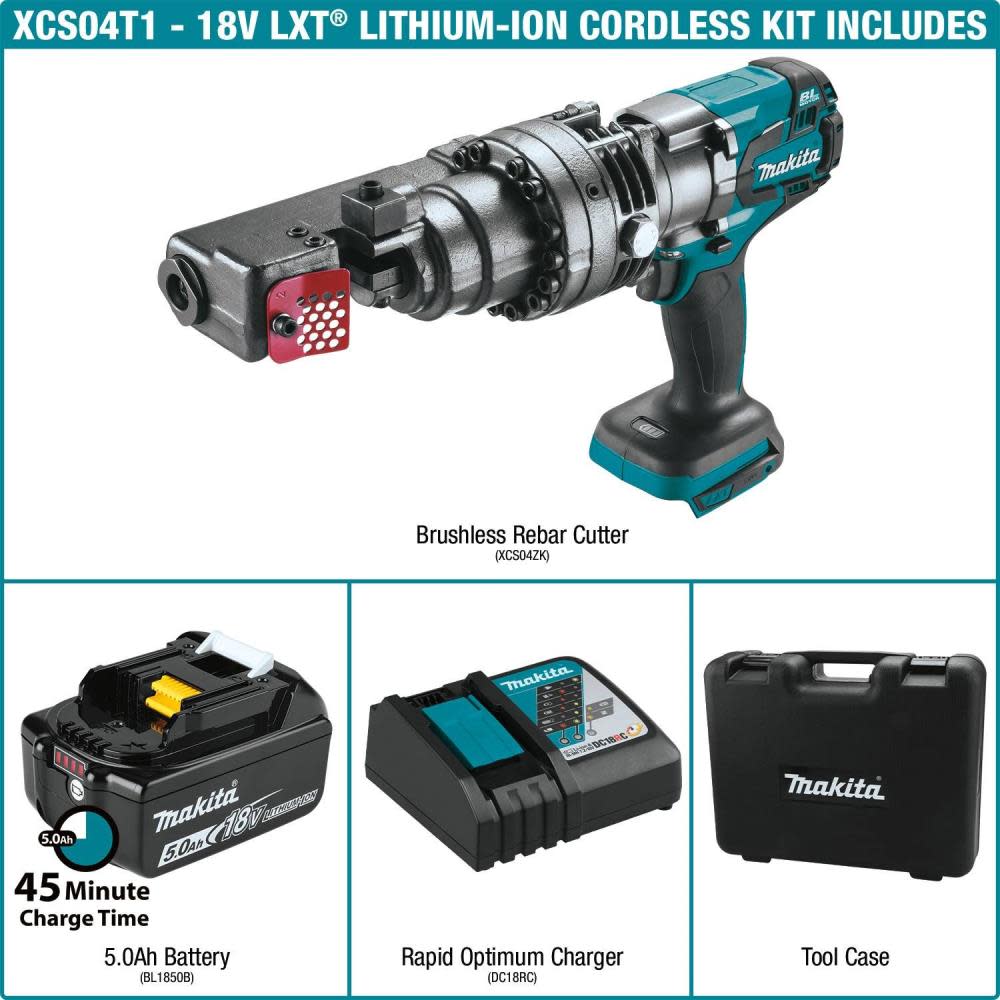 18V LXT® Lithium-Ion Brushless Cordless Rebar Cutter Kit (5.0Ah) ;