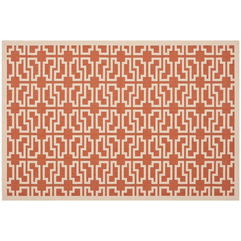 Safavieh Courtyard Lockbox Geometric Indoor Outdoor Rug