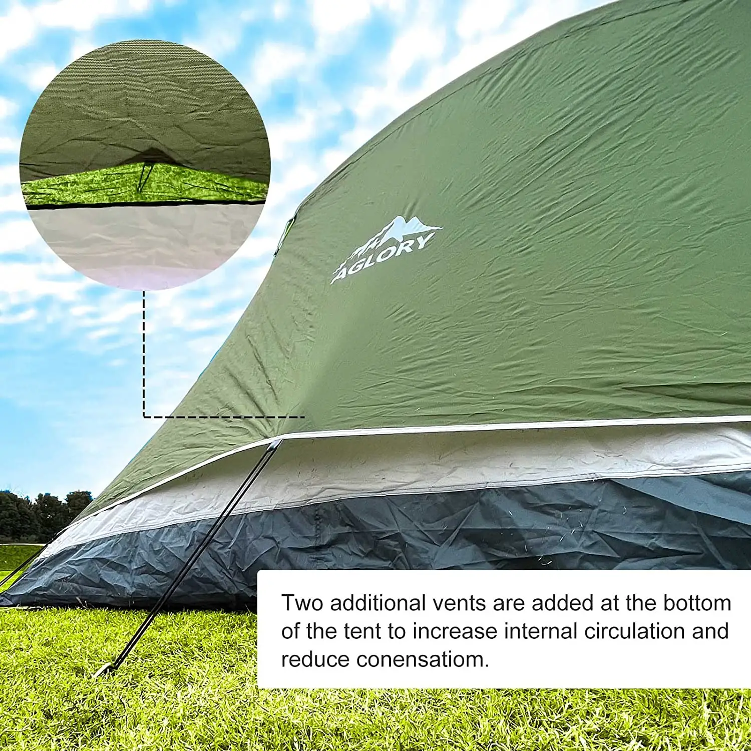 Outdoor Lightweight 2 Persons Folding Portable Automatic Waterproof Outdoor Tent Camping Tent