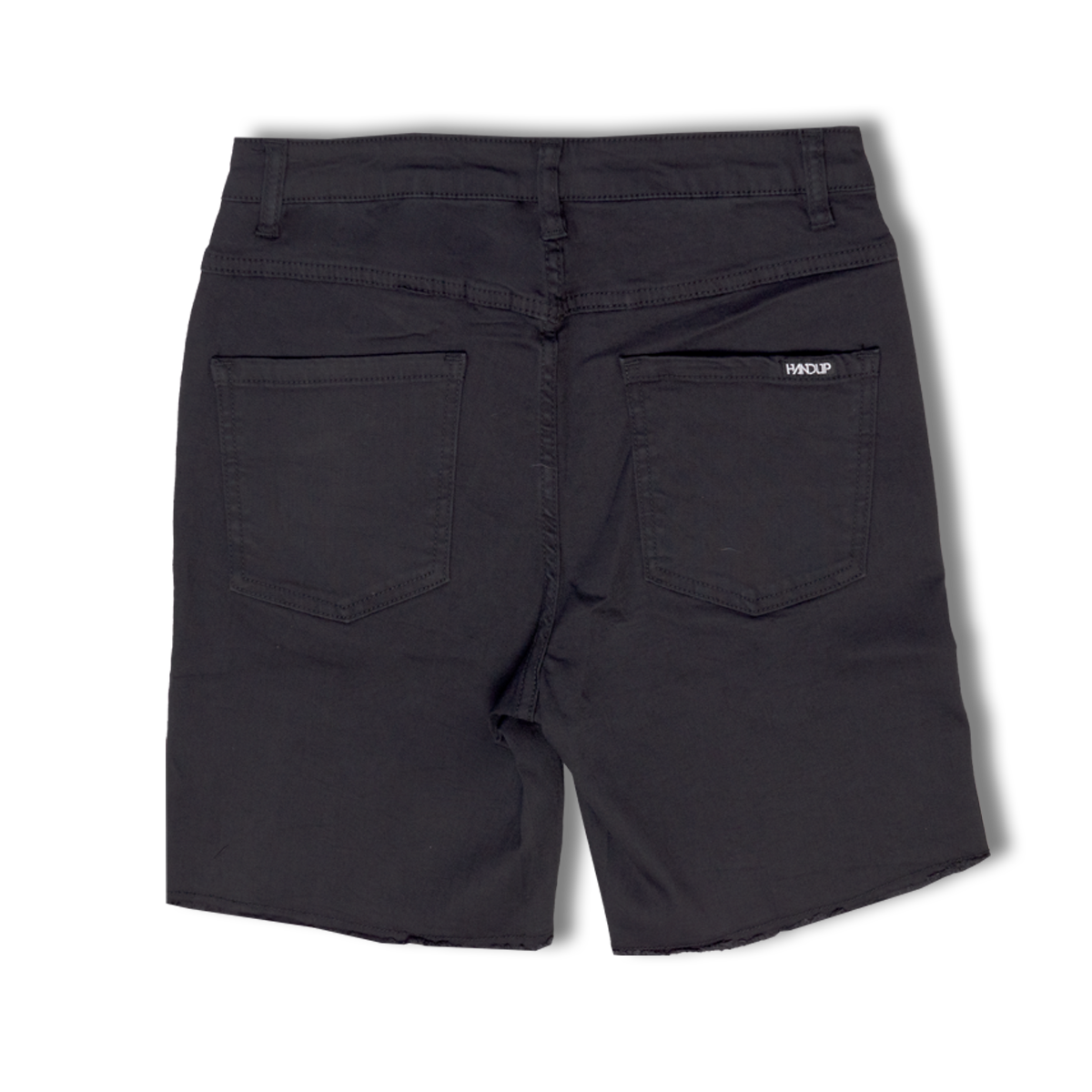 Stretch Jorts - Pure Black by Handup Gloves