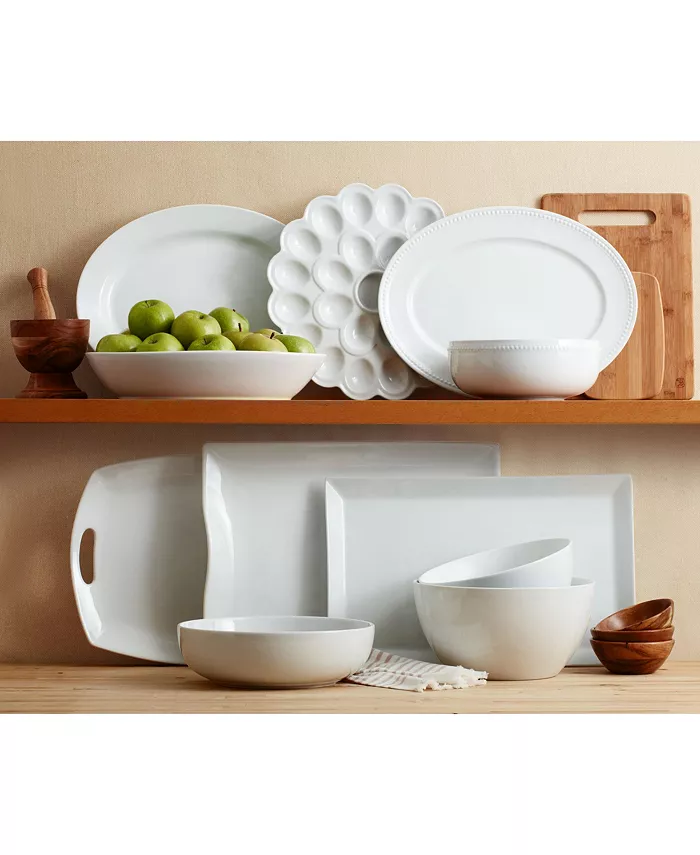 Fitz and Floyd Everyday Whiteware Dinnerware Collection