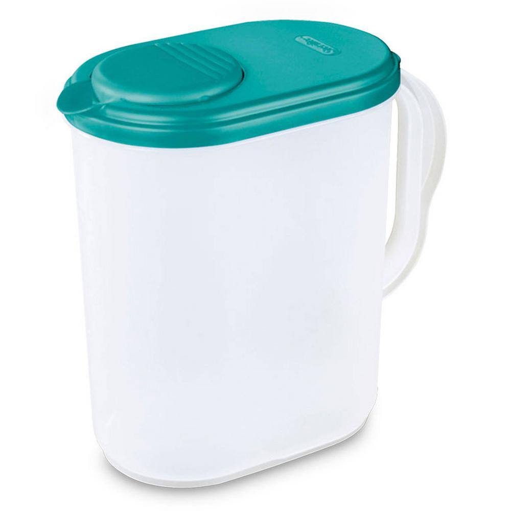 Sterilite 128 fl. oz. Ultra-Seal BPA Free Plastic Drink Pitcher with Grip Handle (18 Pack) 18 x 04900906