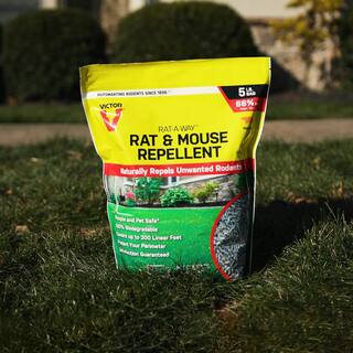 Victor Rat-A-Way 5 lbs. Rat and Mouse Repellent Granules M8075