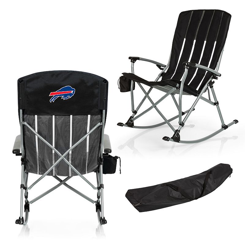 NFL Buffalo Bills Outdoor Rocking Camping Chair