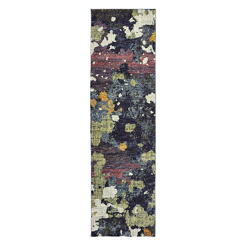 StyleHaven Easton Dappled Night Abstract Rug