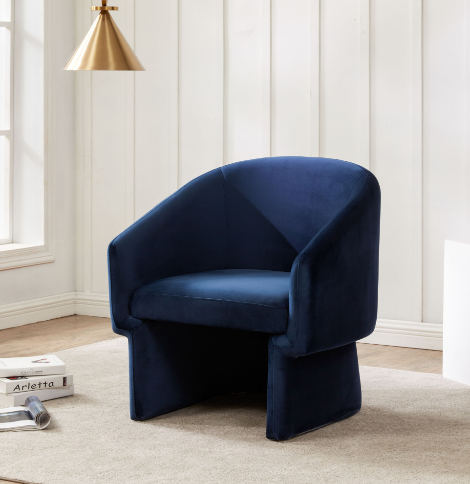 Susie Accent Chair   Transitional   Armchairs And Accent Chairs   by HedgeApple  Houzz