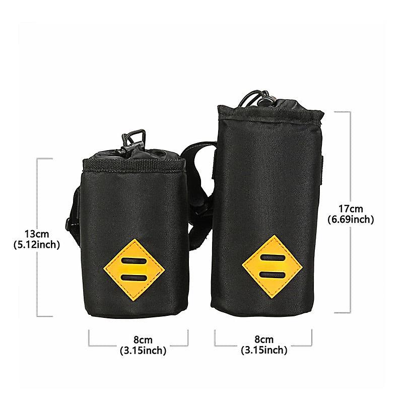 Bike handlebar touring insulated pouch