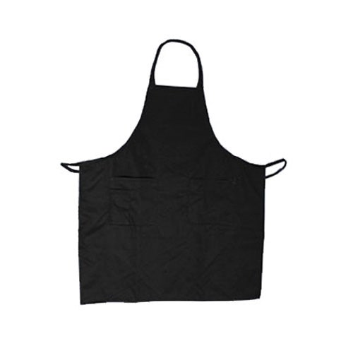 Bib Apron Cotton Twill Black