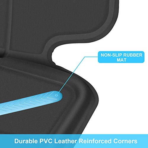 Car Seat Protector for Baby Child Car Seats， Shynerk Auto Seat Cover Mat for Under Carseat to Protect Automotive Vehicle Leather and Cloth Upholstery - Waterproof and Dirt Resistant - for SUV， Sedan，