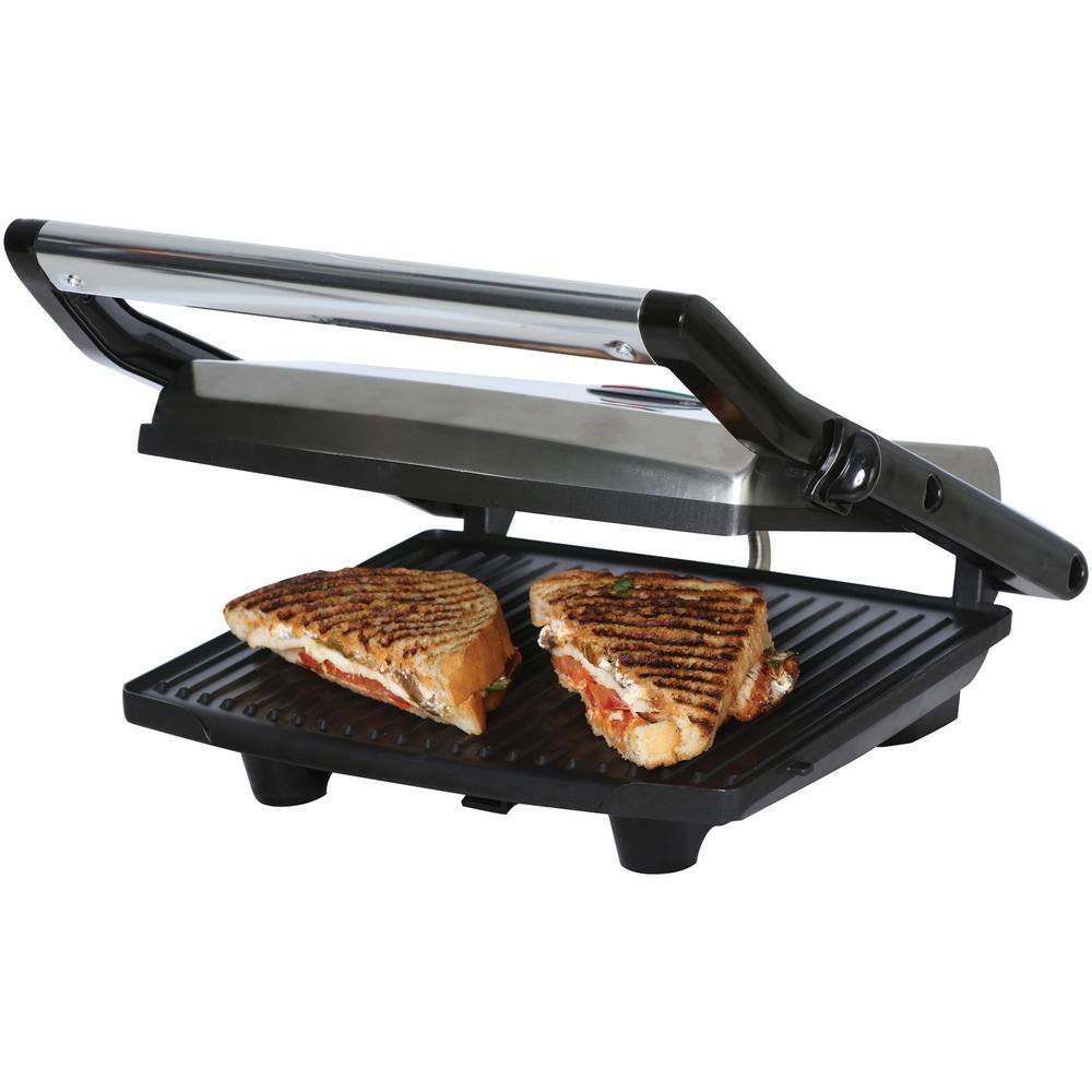 Brentwood Appliances 1000-Watt Metallic Panini Press TS-651