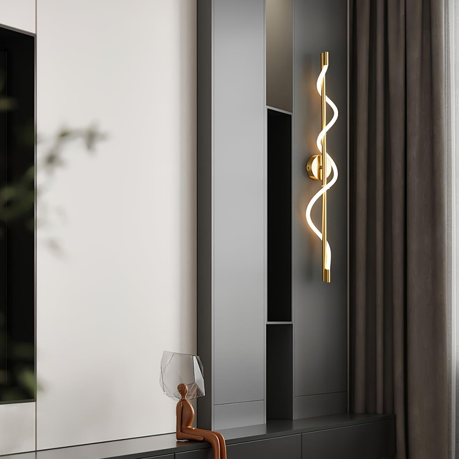 Flexible Linear Curve Wall Lamp