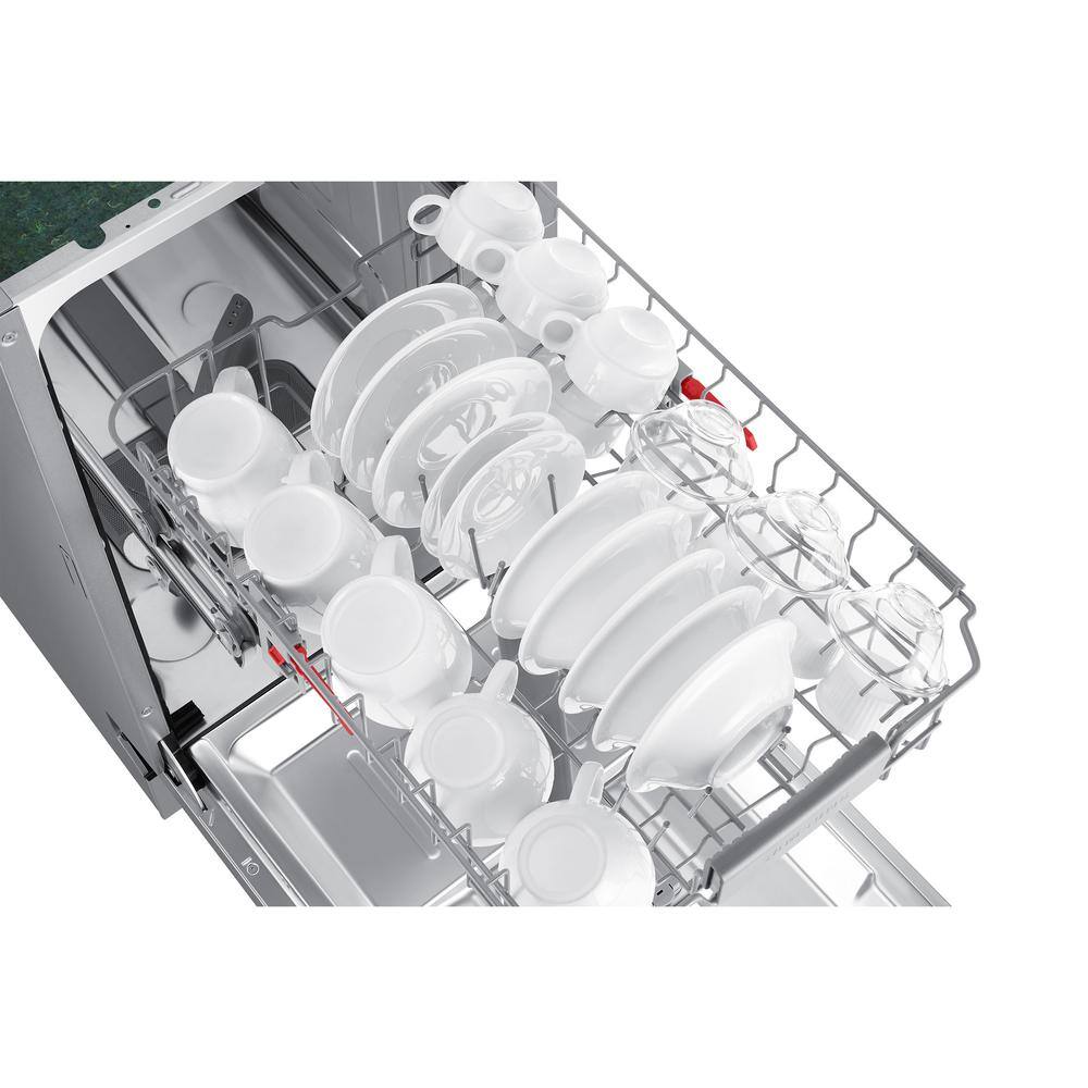  18 in. Top Control Dishwasher in Fingerprint Resistant Stainless Steel AutoRelease 46 dBA DW50T6060US