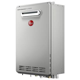 Rheem Performance Platinum 8.4 GPM Liquid Propane High Efficiency Outdoor Tankless Water Heater ECOH160XLP-2