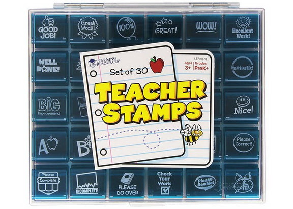 Learning Resources LER0678 Teacher Incentive Stamp...