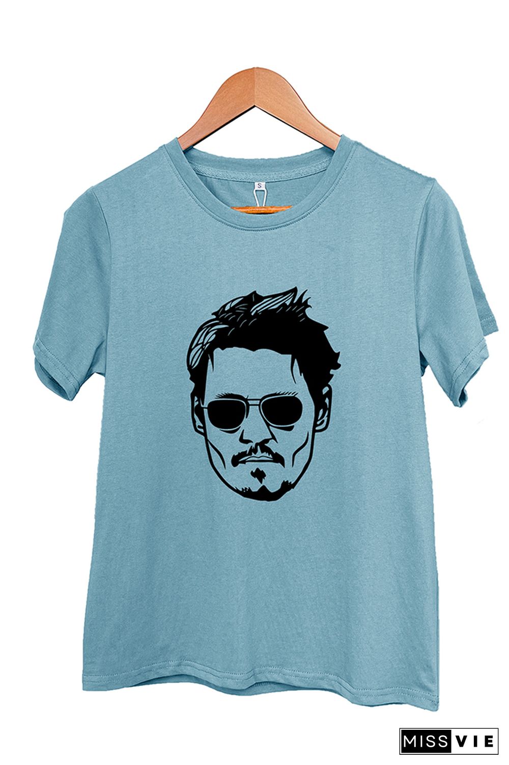 Johnny Depp Trial Graphic T-Shirt Wholesale