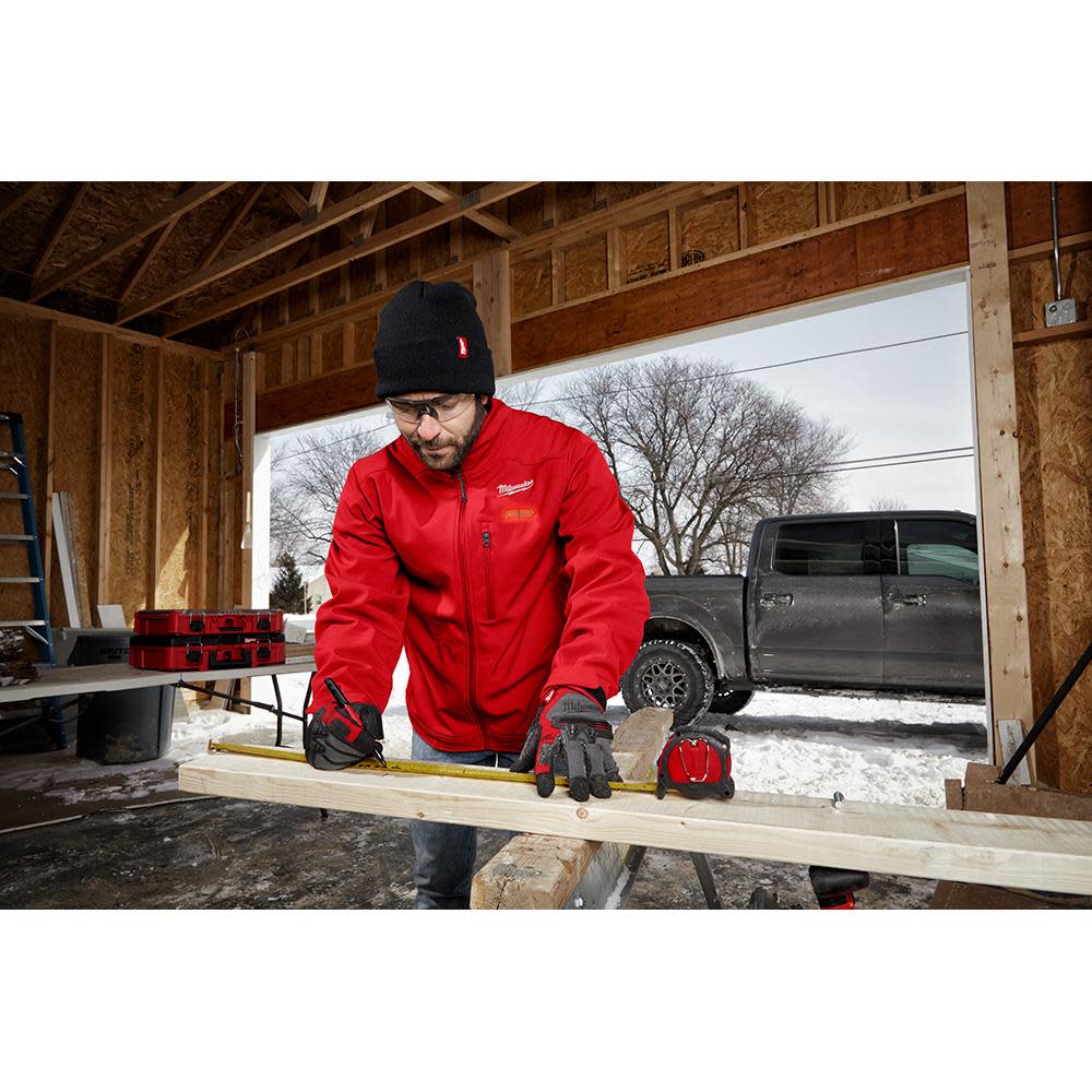 Milwaukee M12 Heated TOUGHSHELL Jacket Kit Red Small