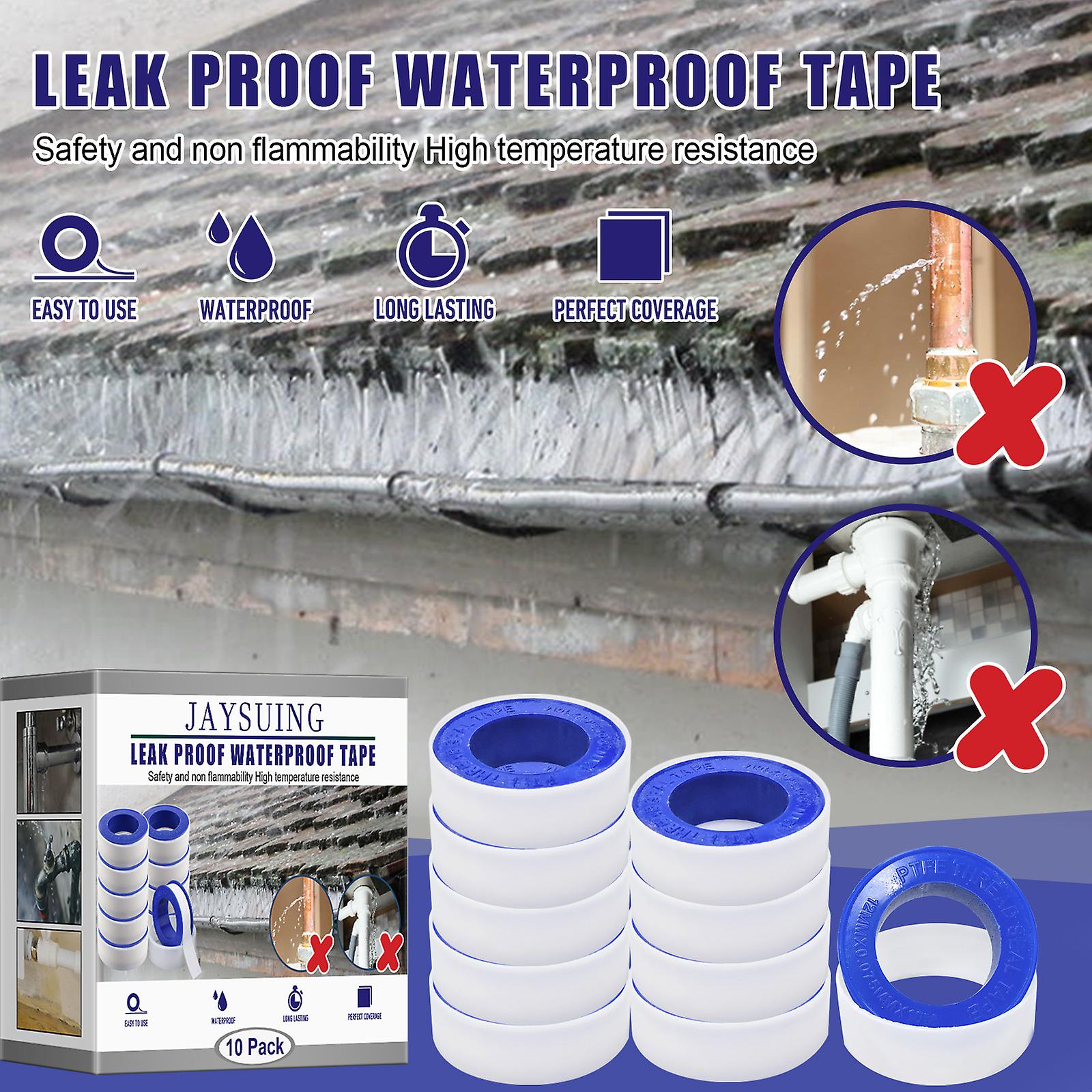 Leaky Waterproof Raw Material Tape Pure Ptfe Material Water Pipe Faucet Waterproof Sealing Tape