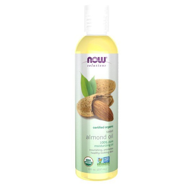 Now Foods Solutions Organic Sweet Almond Oil 8 Oz Oil