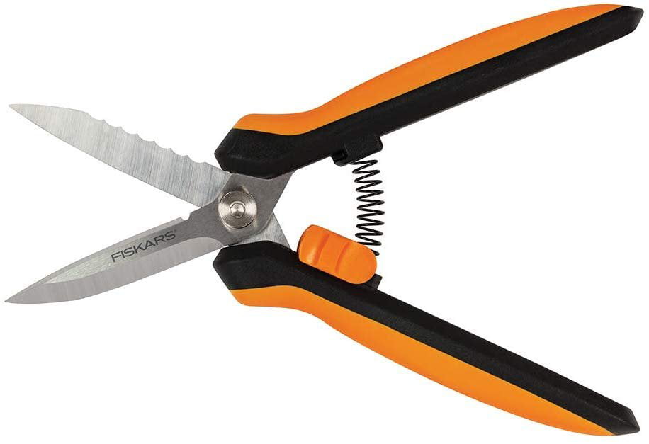 Fiskars Garden 399220 Multipurpose Garden Snips, Black/Orange