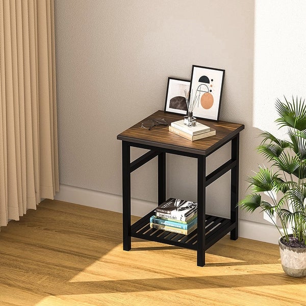 Bamboo End Table