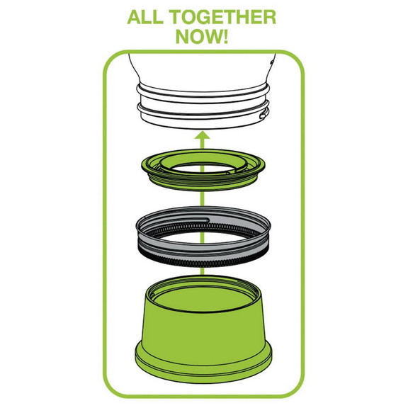 Jarware 82603 Herb Saver Lid