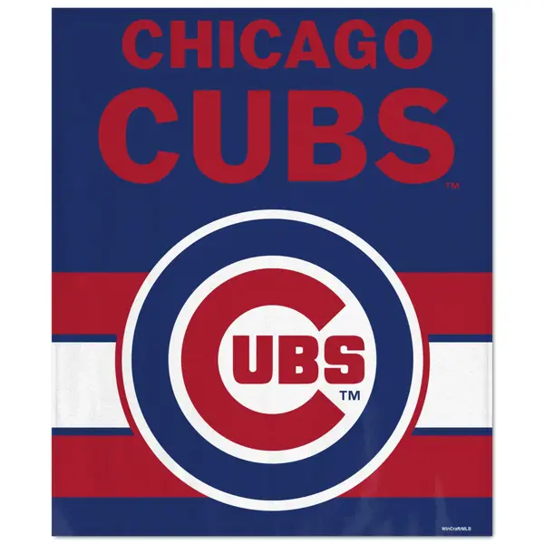 MLB Cubs Ultra Soft Blanket