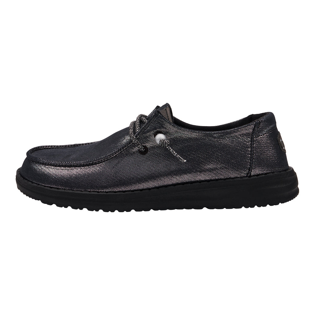 Wendy Metallic Shine - Black/Black