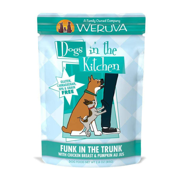 Weruva Dogs in the Kitchen Funk in the Trunk Grain Free Chicken and Pump