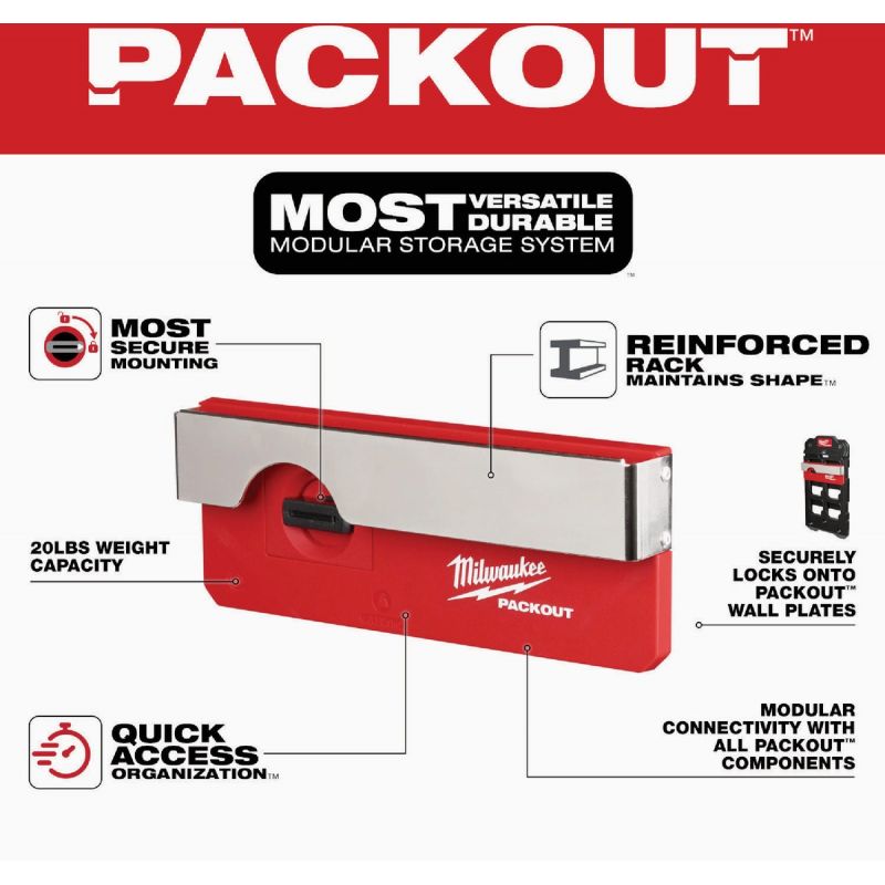 MW PACKOUT Belt Clip Rack Red