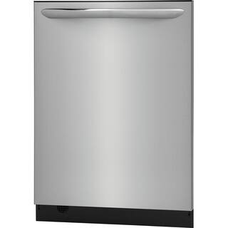 FRIGIDAIRE GALLERY 24 In. in. Top Control Built-In Tall Tub Dishwasher in Stainless Steel with 5-Cycles 49 dBA FGID2476SF