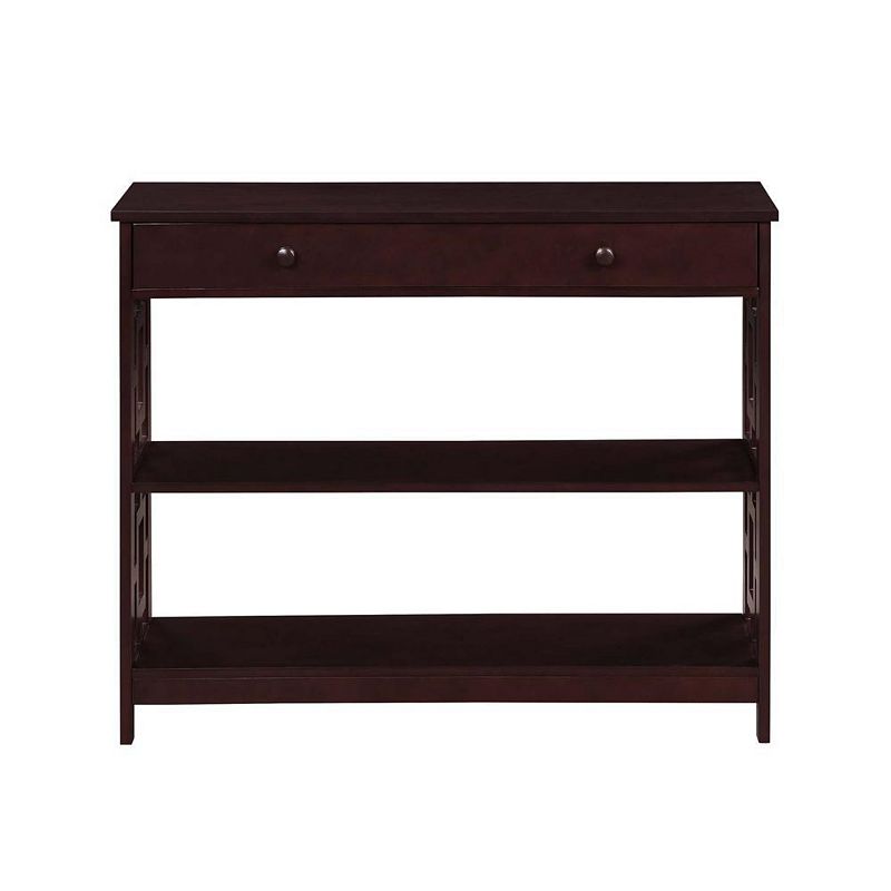 Convenience Concepts Town Square 1 Drawer Console Table