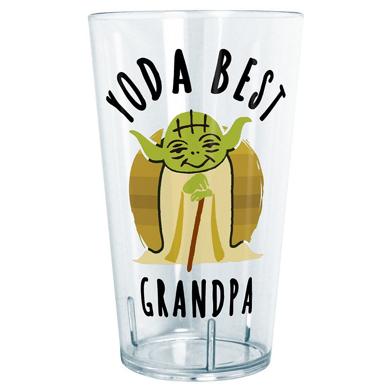 Star Wars Best Grandpa Yoda 24-oz. Tritan Glass