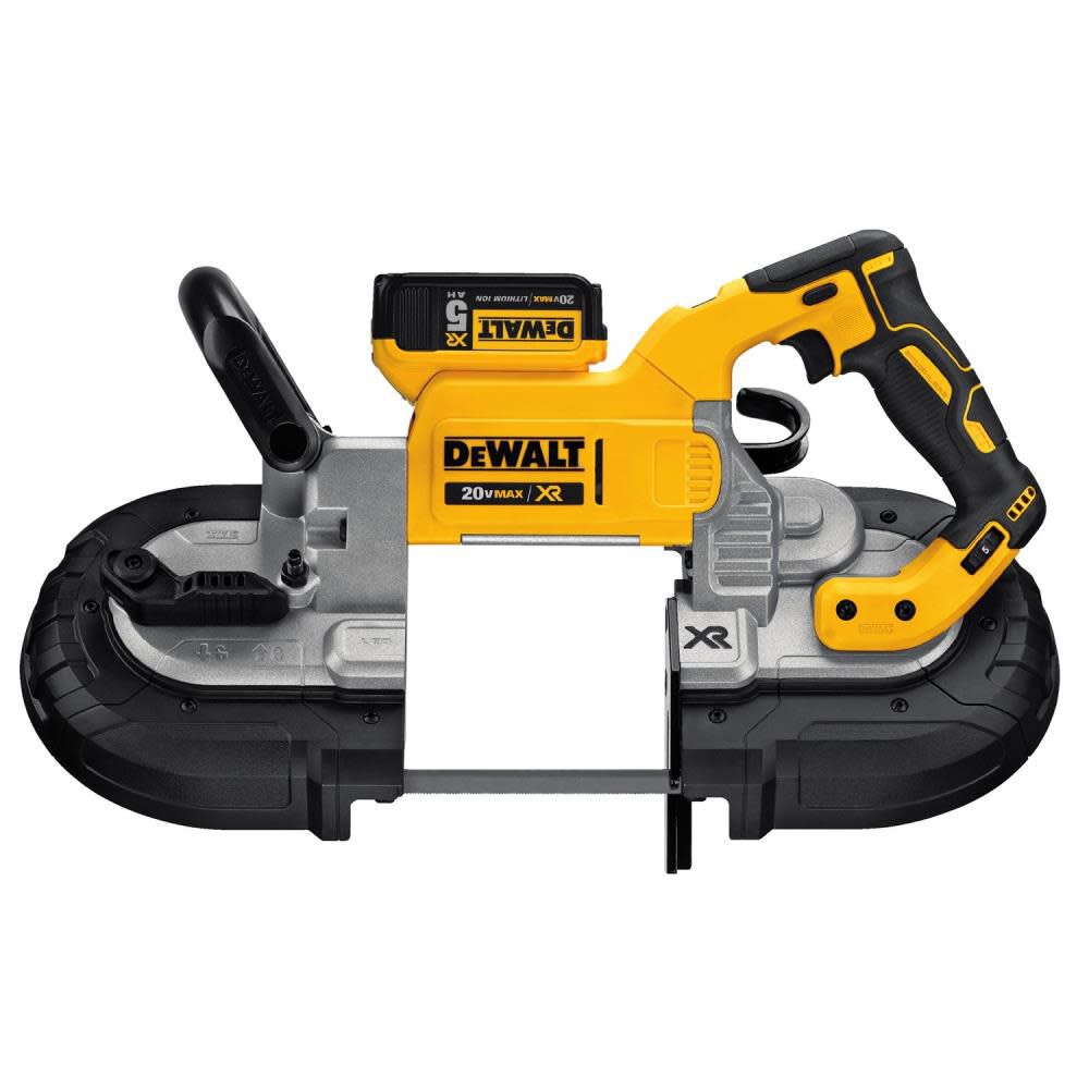 DEWALT 20-volt MAX XR Brushless Deep Cut Band Saw Kit DCS374P2 from DEWALT