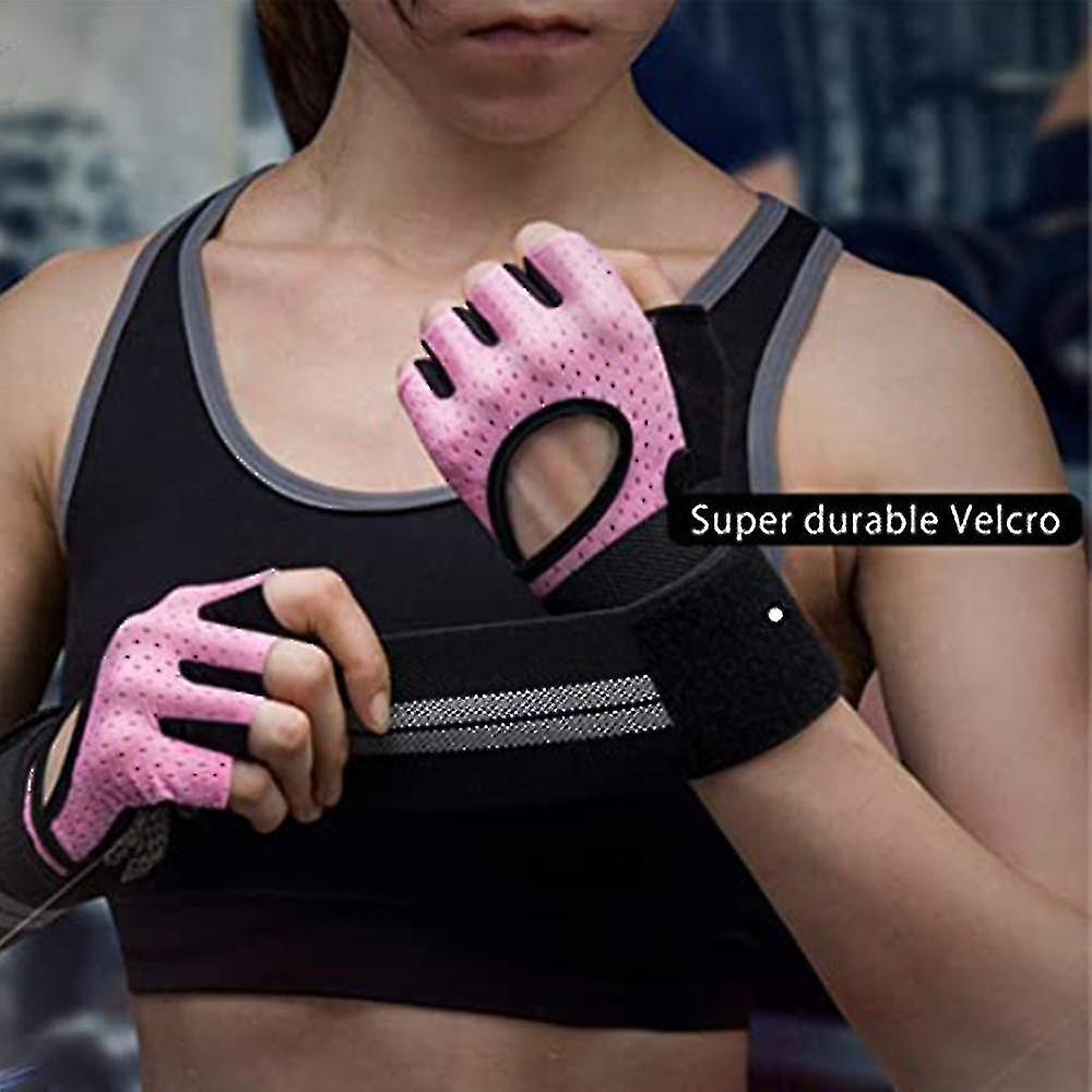 Gym Workout Gloves With Wrist Wrap Support For Men Women