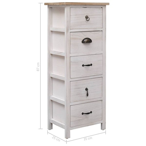 vidaXL Side Cabinet 13.8