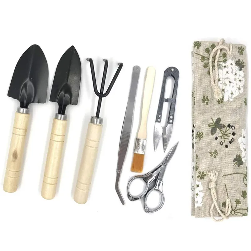 Gardening Kit Garden Bonsai Trimming and Finishing Set Garden Hand Tools Industrial Wood Garden Accessories Garden Work WT35