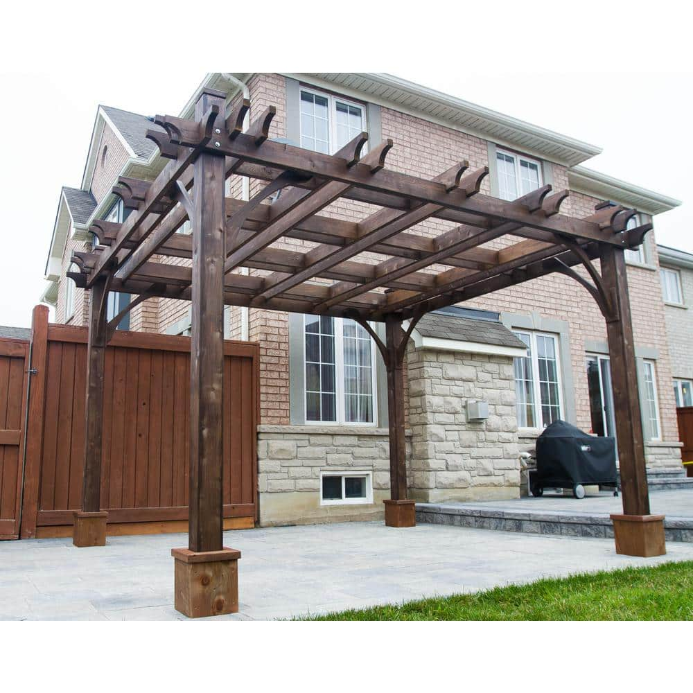 Outdoor Living Today Breeze 12 ft. x 12 ft. Cedar Pergola BZ1212